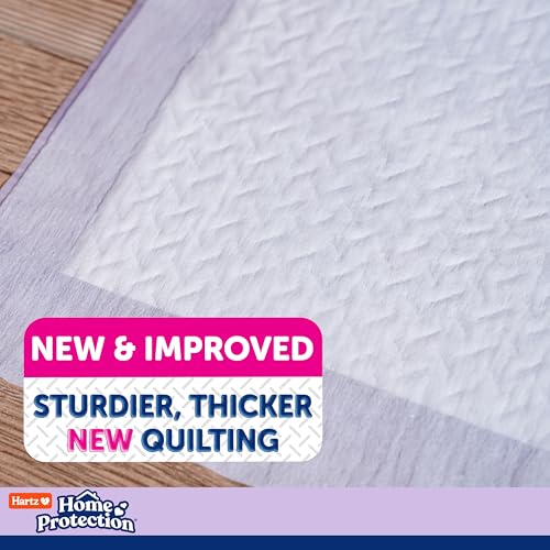Hartz Home Protection Lavender Scent Odor Eliminating Dog Pads, 3XL, 30ct | Thicker Quilted, Super Absorbent, Quick Drying, No Leaks, No Odors, FlashDry Technology - size: 3XL 36 x 36 (30 Count)