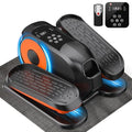 Mini Under Desk Elliptical Low Impact Electric Leg Exerciser As Seen on TV While Sitting for Seniors with Non-Slip Mat Quiet & Portable for Home and Office