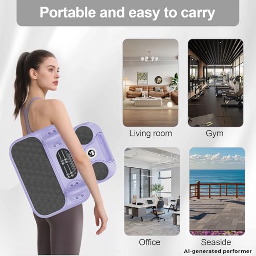 Multifuncional Pilates Board & Push Up System with Timer, Ab Wheel & Core Sliders, Portable Home Gym Kit with Resistance Ropes & Plank Support, Full Body Workout for Women & Men (Simulates Reformer)