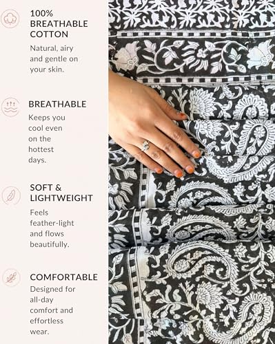 Beach Cover Ups for Women, Cotton Sarong Wrap Pareo | 100% Cotton Sarong Wraps For Women, 73 x 44 In. Pareo Beach Wrap, Bikini Cover Up, Bathing Suit Cover Up, Resort Wear - color: Pot Black