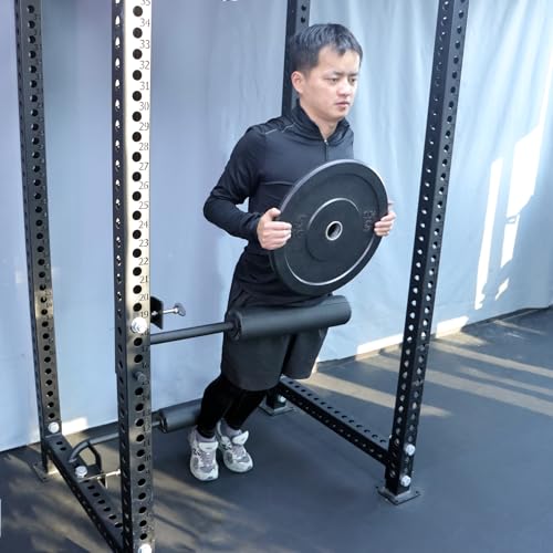 MARLANG Upgrade Single Split Squat Leg Roller Nordic Curls Attachment Bicep Curls Spider Curls Machine for Power Rack,Bulgarian Split Squat for Workout Equipment Home Gym Accessories - size: 1" / 26mm Hole