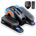 GUGTTR Under Desk Elliptical Machine, Electric Seated Pedal Exerciser, Leg Exerciser for Seniors Fully Assembled with 12-Speeds & Remote Control, Portable Quiet Elliptical Machine for Home Office