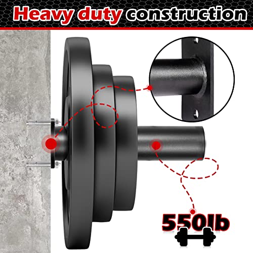 Abnaok Olympic Adapter Sleeve - Converts 1" Standard Weight Plate Posts to 2" Olympic Weight Plate Posts - size: 8"