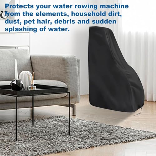 Rowing Machine Cover, Rower Outdoor Cover for Concept 2 Rowing Machine Waterproof Row Machine Cover for Hydrow Rowing Machine, Dustproof Fitness Equipment Protective Cover - size: 33"L×20"W×73"H