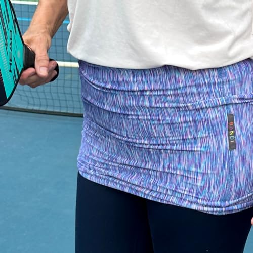 BANDI Ball Band - Pickleball & Tennis Ball Holder, Secure Sports Accessory for Easy Carry, Comfortable Elastic Band, Adjustable Fit for Active Players, Convenient for On-the-Go Use - color: Blue, size: Small