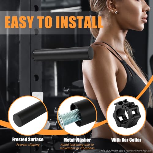 CAELUM Weight Plate Holder Power Rack Attachment, for 2 Inch Olympic Plate Storage, Squat Rack Holder Fits 2"x2", 2"x3", 3"x3" Power Cages - size: 5/8" hole(2pcs)