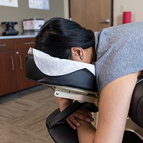 BodyMed Disposable Face Cradle Covers - 2 Pack of 100 Sheets - Medical-Grade, Ultra Soft, Luxurious, Non-Sticking Massage Face Covers/Headrest Covers for Massage Tables & Massage Chairs - size: 200 Count