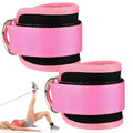 Ankle Straps for Cable Machines Cable Kick Back Ankle Straps Kickback Ankle Strap Ankle Resistance Bands Glute Kickback Ankle Strap for Glute Workouts Leg Extensions Gym