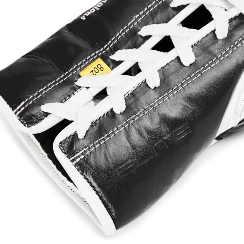 Everlast MX Elite Pro Fight Boxing Gloves | Handcrafted in Mexico - color: Black, size: 10oz X-Large