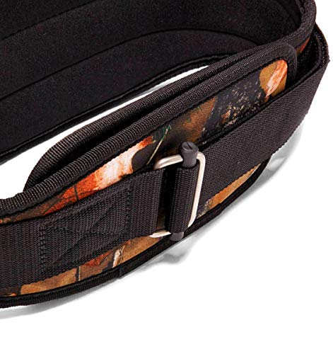 Schiek Sports 2006 Nylon 6 Inches Weight Lifting Belt - Support Belt for Power Lifting - color: Camo, size: Small