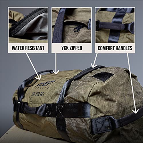 REP Fitness Adjustable Sandbag 1000D Cordura 5-200 Lbs 7 Reinforced Handles Water-Resistant Quick-Dry Small XL Functional Strongman Training Workout Cross-Fit Weighted Bag Exercise Gym Heavy - color: Small-Red