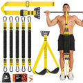 SERTT Adjustable Pull Up Assistance Band, Heavy Duty Assisted Pull Up Bands Support 375lbs, Upgrade Pull Up Bar Resistance Band for Assist Pullup Home Gym Strength Training - color: Yellow