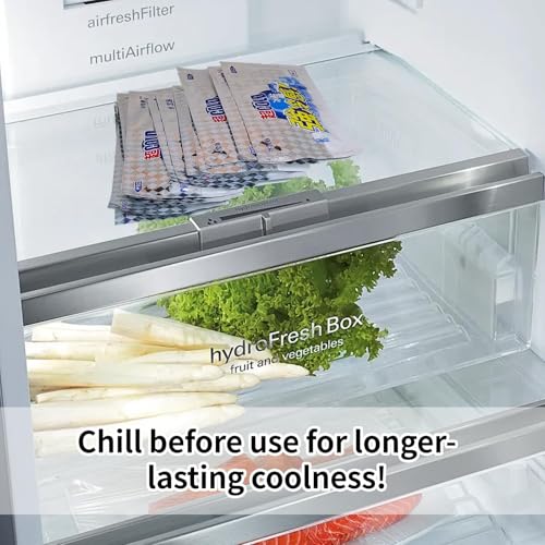 50 Pack Instant Cooling Ice Packs for Outdoor Activities Summer Heat Relief - Large Disposable Cooling Patches for Neck Body, Camping Hiking Sports, Instant Temperature Drop - size: 50 Packs