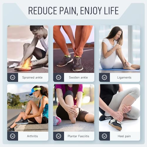 Ultra Thin Ankle Wraps Ankle Brace for Men ＆ Women, Adjustable Ankle Straps for Arch, Sprained Foot, Tendinitis, Football, Basketball, Running（Misty Rose, Pack of 1） - color: Misty Rose, size: Pack of 1