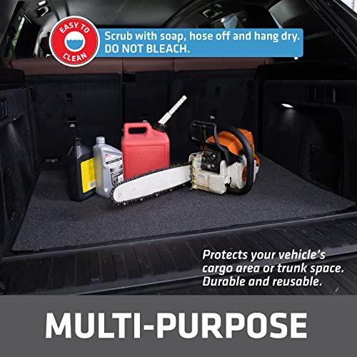 Drymate Premium Maintenance Mat Oil Spill Garage Floor Mat (60" x 72"), Absorbent, Waterproof, Contains Liquids, Protects Garage Surface or Driveway, Reusable, Washable, Durable (USA Made) - size: 5' x 6' (Rectangular)