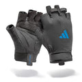 adidas Essential Training Gloves - color: Blue, size: Medium