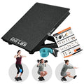 Lifepro InclineX Slant Board — Adjustable Calf Stretch Board with Nordic Strap — 4-Angle Incline for Calf Stretching, Squats & Ankle Mobility & Holiday Gifts