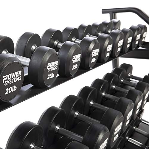 Power Systems ProStyle Round Rubber Dumbbell Pairs