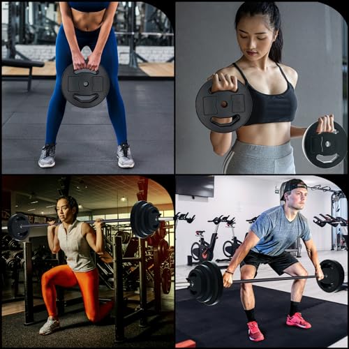 Garvee Adjustable Barbell Weight Set, Adjustable Free Weights Cardio Pump Set for Home Gym,Multi-Color, 20 kg - color: Black