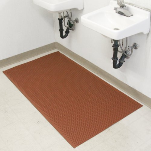 Rubber-Cal 03-161-BK-W-302"Safe-Grip" Slip-Resistant Traction Mats, 34" x 2' x 1/4", Black Rubber Runner - color: Black, size: 34"L x 34"W x 0.3"Th