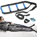 Bed Ladder Assist,Pull up Helper and Sit up Helper 4 Handle Grips,Bed Rail Assistance Devices Adjustable Length Bed Lift for Most Beds Mobility Aid for Elderly, Handicapped,Injured (95 INCHES) - size: 95 INCHES