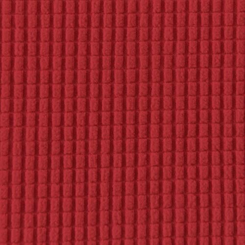 Easy-Going Stretch Wingback Chair Sofa Slipcover 2-Piece Sofa Cover Furniture Protector Couch Soft with Elastic Bottom, Spandex Jacquard Fabric Small Checks, Christmas Red - color: Christmas Red