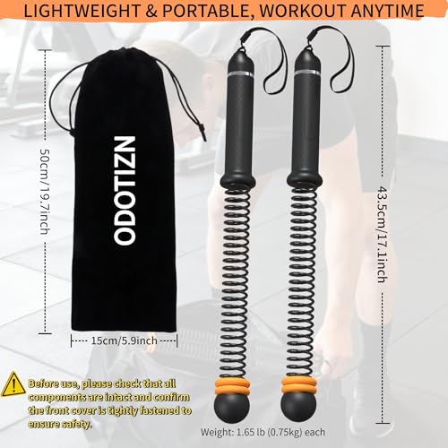 Adjustable Ropeless Battle Ropes for Home Gym,Portable Cordless Weighted Battle Rope Trainer with Resistance Levels,Storage Bag & Workout Guide for HIIT Cardio & Strength Training - color: Adjustable-black