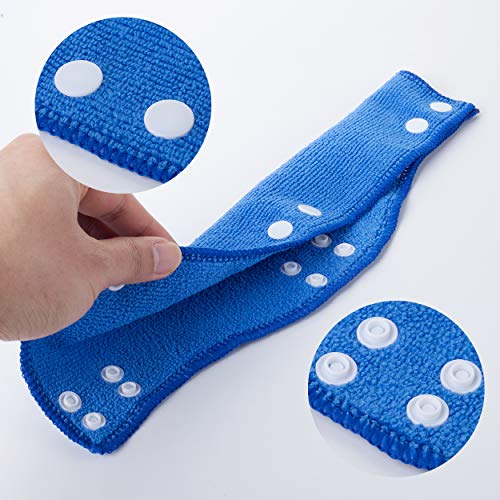 UNCO Hard Hat Sweatbands - 4 Pack, Washable & Reusable Hard Hat Liners - color: Blue, size: 4 Pack