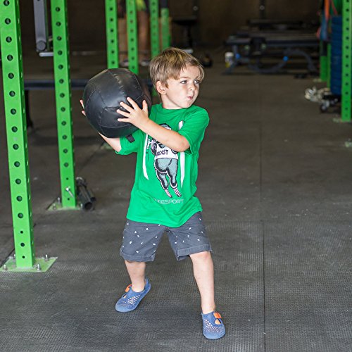 FringeSport Kid's Medicine Ball 2lb, 4lb, or 6lb / for Strength, Conditioning, Crossfit, & More/Youth Fitness Equipment