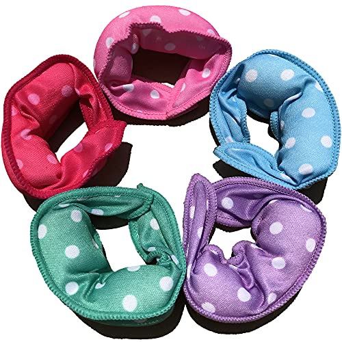 40Pcs Soft Curlers To Sleep In Overnight Hair Rolllers Curlers For Long Hair Pillow Sponge Rollers For Curly Hairstyle - color: Fresh colors