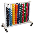 Ader Neoprene Dumbbell Set w/Rack - color: Multi-color