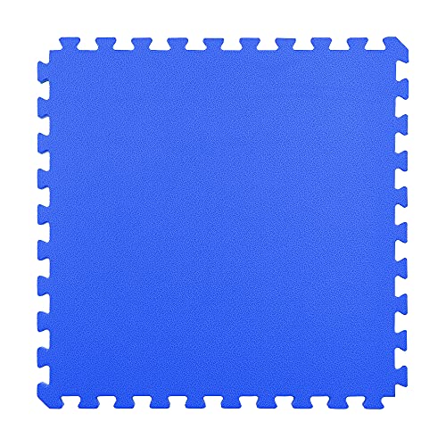 FlooringInc's 1" Thick Foam Tiles, 3'x3' or 2'x2' Reversable Interlocking Tiles, Ideal Yoga Mat, Gymnastics Mat, Workout Mat for MMA and Jiu Jitsu Training - color: Blue/Red, size: 2 - 3'x3' Tiles (18 Sq Ft)