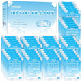 50 Pack Instant Cold Packs (4.3" x 5.9") - Disposable Ice Packs for Injuries | Cold Compress Ice Pack for Pain Relief, Swelling, Inflammation, Sprains, Toothache - Cold Pack for Athletes - size: 50 PACK