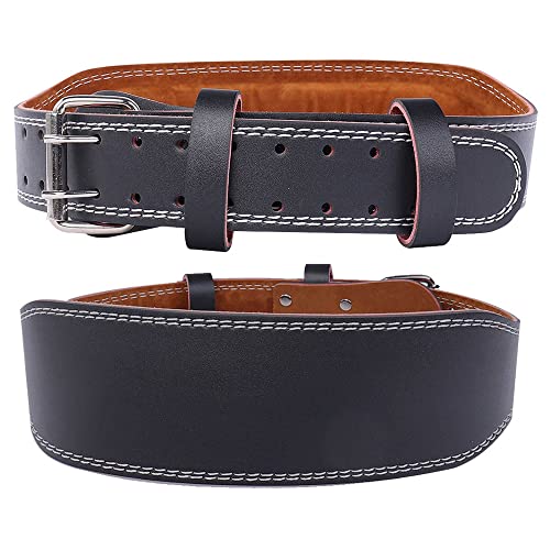 Weight Lifting Belt Back Lumbar Support Strength Training Fitness Workout Home Gym - size: XL