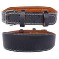 Weight Lifting Belt Back Lumbar Support Strength Training Fitness Workout Home Gym - size: M