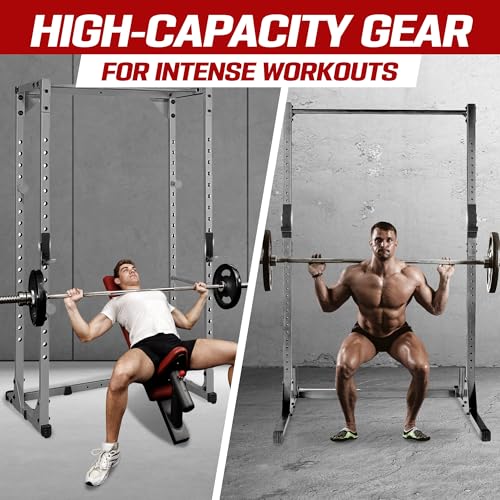 Yes4All Olympic Weight Plate Holder Attachment - color: C. Pair of J Hooks, size: Fit 2x2" Rack with 0.52" Hole