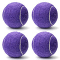 ANCKNE Walker Tennis Balls Precut Tennis Balls for Walkers 4PCS Walkers Legs Universal Precut Glide Balls, Heavy Duty Long Lasting Felt Pad Glide Coverings for Furniture Legs and Floor Protection - color: Purple