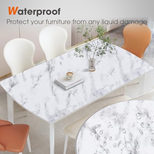 Drawer and Shelf Liner, Non-Slip Kitchen Cabinet Liners Non-Adhesive Thick Strong Grip Waterproof Washable Mats Protect Dresser Shelves Cupboard Bathroom Cabinets, White Marble, 12 in X 10 FT - color: Marble, size: 11.8"W x 118"L