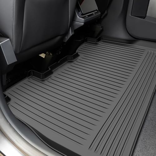 All-Weather TPE Floor Mats 6PCS -Compatible with Cybertruck 2024-2026, Full Coverage Cargo Liner & Frunk Mat Heavy-Duty Anti-Slip Interior Accessories - size: Compatible with 2024-2026 Cybertruck (6-Piece Set)