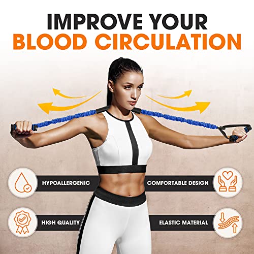 Cheer Collection Neck Stretcher Exerciser for Neck Pain Relief - Neck Massager and Posture Corrector for Women and Men, Neck Cervical Traction Device for Back and Shoulder Relief, 30-35 Lbs