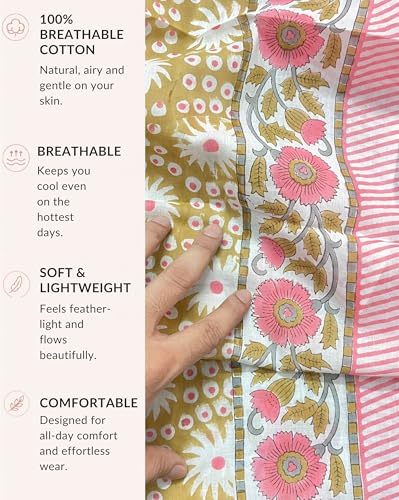 Beach Cover Ups for Women, Cotton Sarong Wrap Pareo | 100% Cotton Sarong Wraps For Women, 73 x 44 In. Pareo Beach Wrap, Bikini Cover Up, Bathing Suit Cover Up, Resort Wear - color: Golden Griffon