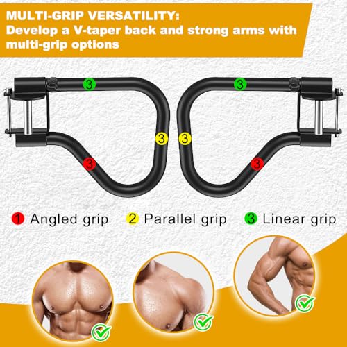 Kipika Power Rack Attachment for 5/8" & 1" Holes - Heavy Duty Home Gym Equipment for 2x2 or 3x3 Squat Rack, Adjustable and Easy to Install - color: For 2" x 2" Squat Rack with 5/8 & 1" Hole