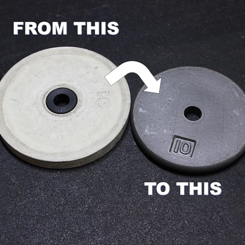 Olympic Weight Plate to Standard Bar Conversion Adapters (2" to 1") Sold in Pairs for 1" Thick Plates for Gym Fitness Weight Equipment Made in USA