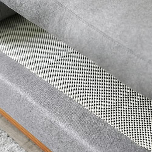 ECOHomes Non Slip Couch Cushion Grip Pad (3 Seater 22" By 47") | Keep Sofa Cushions from Sliding, Couch Cushion Pads, Anti Slip, Sofa & Patio Grips, Mattress Gripper Stopper, Prevent Sliding - size: 3 Seater Couch (22" By 70")