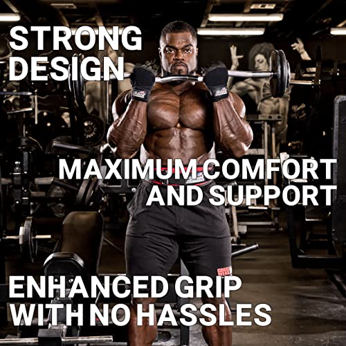 Schiek Sports 540 Platinum Lifting Gloves - Weightlifting Gloves with Wrist Wrap Support for Gym Workouts - size: 3X-Large