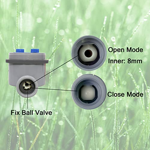 Water Timer Electronic Hose Sprinkler Garden Irrigation Controller Two Dial,No Water Pressure Required - style: 1 Outlet Timer