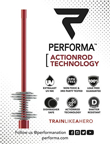 PerfectShaker ACTIV DC Comics & Justice League Series | Leak-Proof, BPA-Free, Shatter-Resistant | ActionRod Mixing Technology for Smooth Blends | Gym, Fitness & Sports Shaker - 828ml (SUPERGIRL) - color: SUPERGIRL