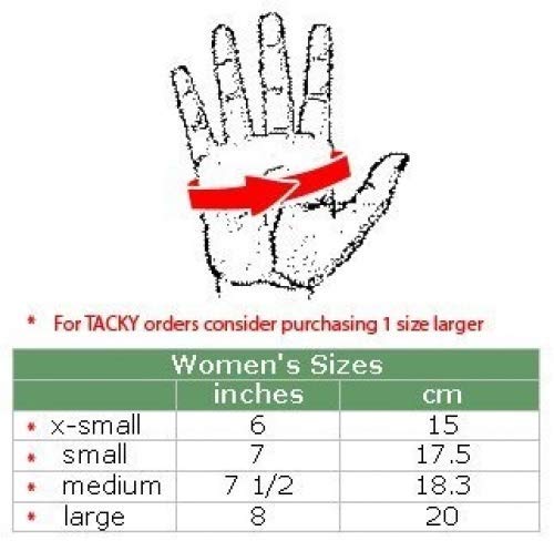 Mighty Grip Pole Dancing Gloves with Tack Strips for Gripping The Pole (1 Pair) - color: White, size: Large