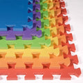 FlooringInc Baby Play Mat for Floor, Extra Large 2'x2' Foam Floor Tiles for Kids, Soft Interlocking Puzzle Mat, 1/2 Inch Thick, Non-Toxic EVA (Rainbow, 6 Tile Pack, 24 Sq Ft)