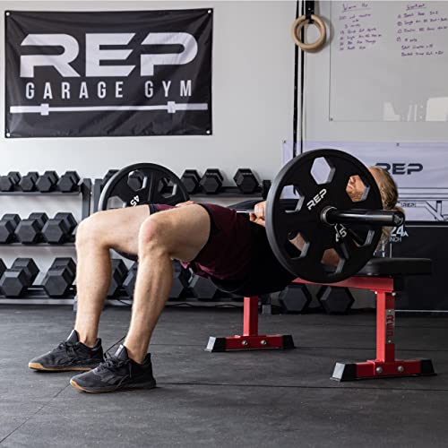 REP Fitness Urethane Coated Tri-Grip Olympic Barbell Weights - Sold in Pairs - style: 5 LB Pair